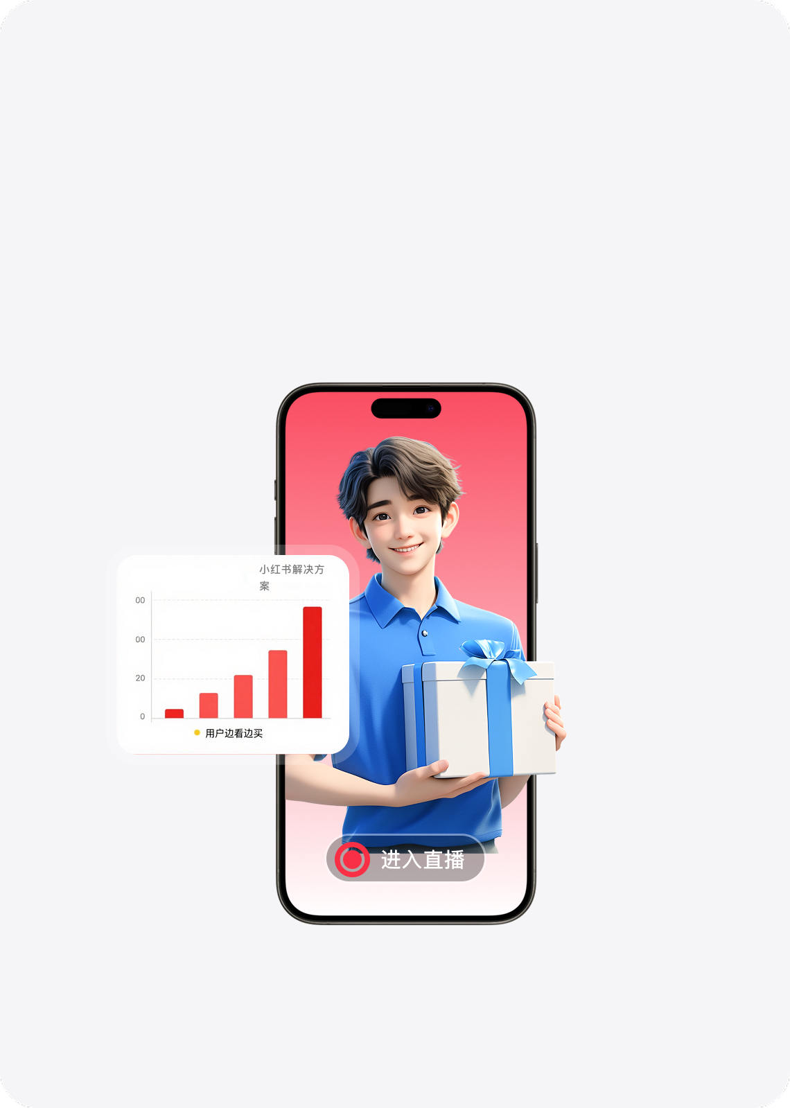 直播带货边看边买